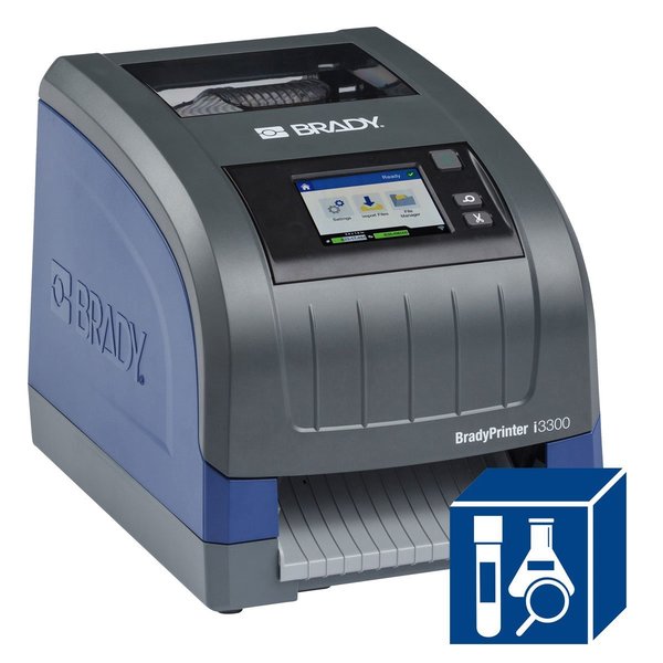 Brady BradyPrinter i3300 Industrial Label Printer Brady Workstation Lab Software Ste 150642